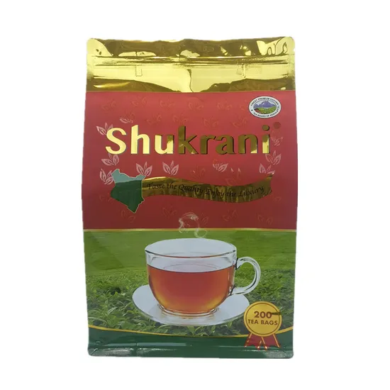 Tea Coffee Nuts Food Packaging Dampproof Water Proof High Barrier Aluminum Foil Ziplock Flat Bottom Bag