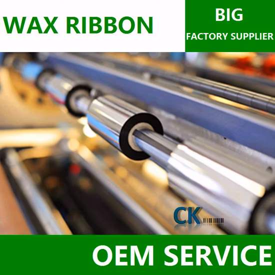 Ck16 Wax as Sony Barcode Ribbon/DNP Barcode Ribbon/Iimark Barcode Ribbon