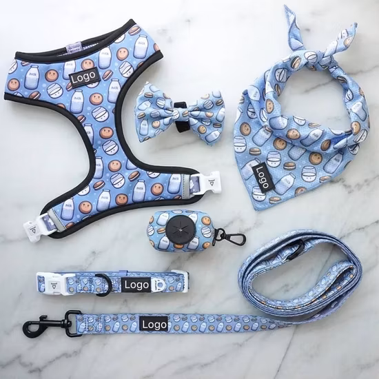 Transparent PVC Waterproof Ribbon Pet Collar Dog Leash Waterproof Ribbon Thermal Transfer Pattern