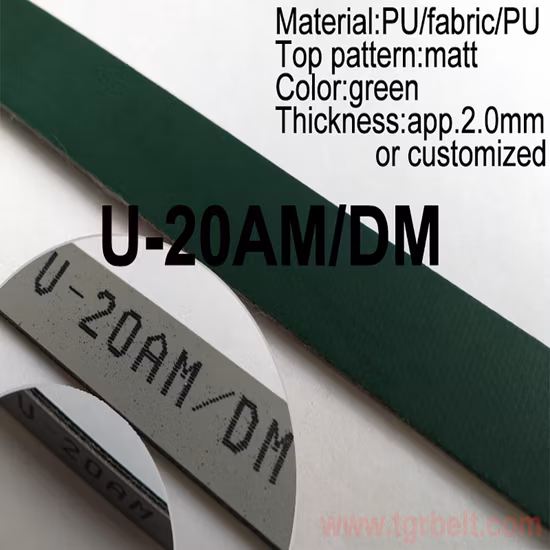 PU Conveyor Belt for Digital Printing Equipment, Corrugated Cardboard Industry