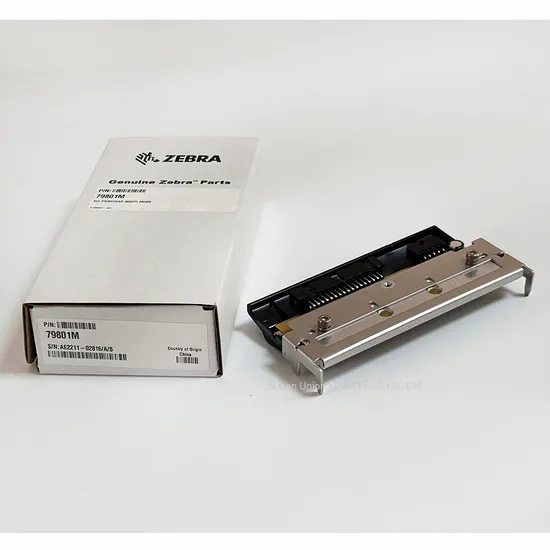 79801m New Thermal Transfer Printhead 300dpi Print Head Kit for Zebra Zm400 Barcode Printer Quality Printer Parts 