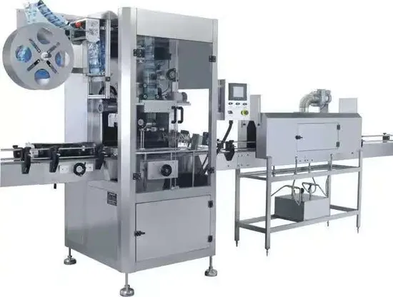 Fully Automatic Beverage Shrink Sleeve Labeling Machine Cap Sleeve Labeling Machine Shrink Label Applicator 