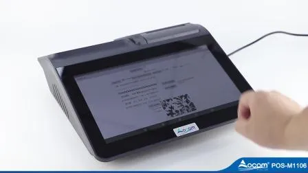 Point of Sale Cash Register Billing Electronic Machine Android POS System with Direct Thermal Printing Printer 