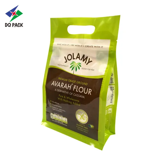 Dq Pack China Wholesale Pet Food Bag Dog Food Plastic Packaging Big Bag Chaoan High Quality Qual Seal Bag Flat Bottom Bag 