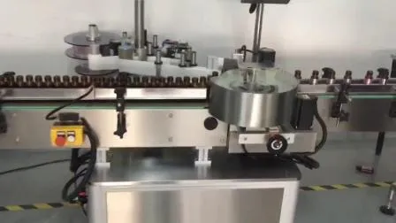 Auto Round Bottle Label Applicator 