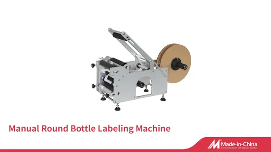 Manual Label Applicator for Versatile Bottle Labeling Needs 