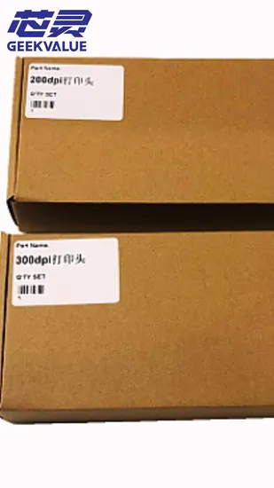 Compatible New Thermal Transfer Supplier Kyocera 300dpi Thermal Printhead for Zebra Printer 