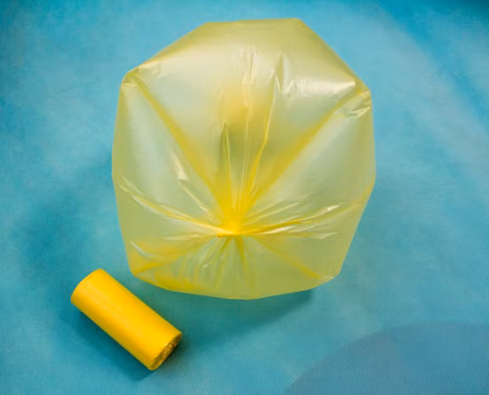 Plastic Garbage Bags with Star Seal Bottom Plastic Trash Bags Star Seal Plastic Bag Vest Handles